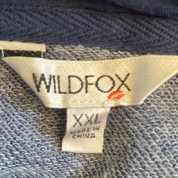 Wildfox Hadley Tie Dye Hoodie 90s Y2K Leisure Loungewear Cozy Sweatshirt-XXL - Picture 9 of 11